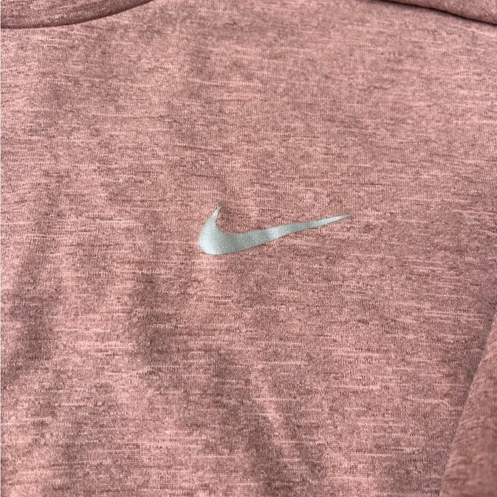 NIKE Dri- Fit Running Crewneck Sweatshirt With Hand Covers & Thumbholes